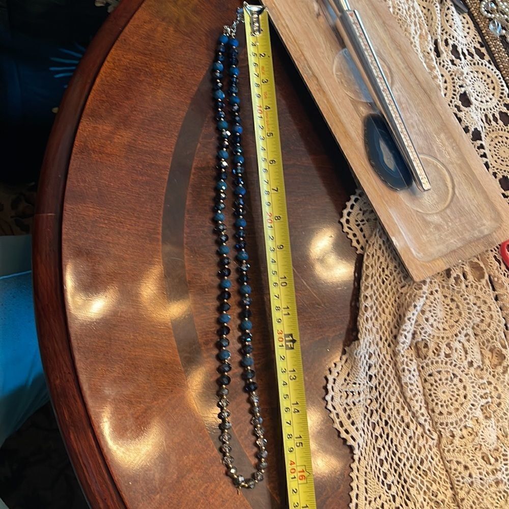 Designer Beaded Multi Color Necklace. - Picture 6 of 12